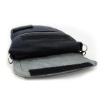 Longride Small Heritage Waxed Duffle/Tank Bag Black