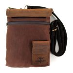 Longride Small Heritage Waxed Duffle/Tank Bag Brown/Ranger