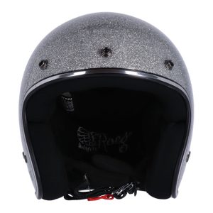 Roeg JETT Helmet Disco Ball Silver, Motoee.com