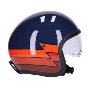 Roeg Sundown Helmet Lightning Gloss Navy, Motoee.com