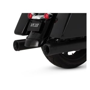 Vance & Hines 4" Eliminator 400 Slip-On Mufflers Black 17-23 Touring