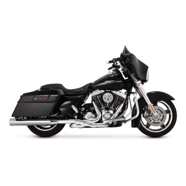 Vance & Hines 4" Eliminator 400 Slip-On Mufflers Chrome 95-16 FLT/Touring