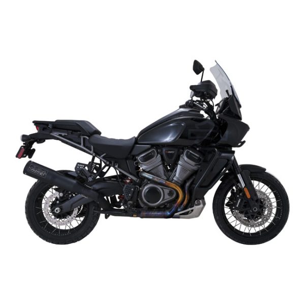 Vance & Hines Adventure Hi-Output 450 Slip-on Black 21-23 H-D 1250 Pan America