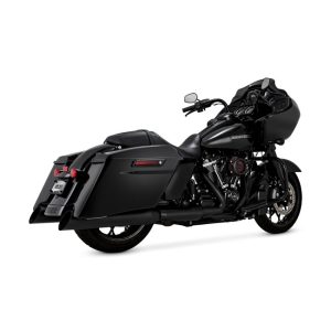 Vance & Hines Backslash 450 Slip-on Mufflers Matte Black 17-23 Touring