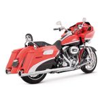 Vance & Hines Hi-Output Slip-on Mufflers Chrome 95-16 FLT/Touring