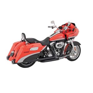 Vance & Hines Hi-Output Slip-on Mufflers Matte Black 95-16 FLT/Touring