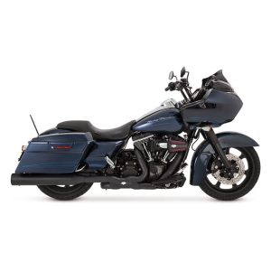 Vance & Hines Raider Oversize 450 Slip-on Mufflers Black 95-15 Touring, Motoee.com