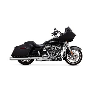 Vance & Hines Torquer 450 Slip-on Mufflers Chrome 95-16 FLT/Touring, Motoee.com