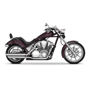 Vance & Hines Twin Slash 3" Slip-on Mufflers Chrome Honda, Motoee.com