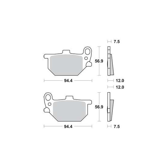 TRW MCB520 Front Brake Pads
