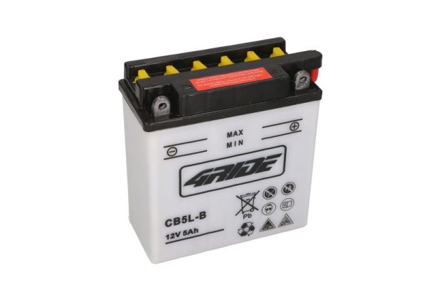 4 Ride CB5L-B 12V 5Ah 65A 121x61x131mm R+ Starting battery