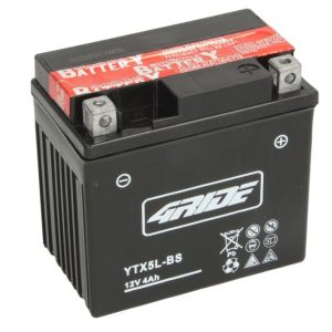 4 Ride YTX5L-BS 12V 4.2Ah 70A 114x71x106mm R+ Starting battery, Motoee.com