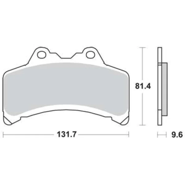 TRW MCB655 Front Brake Pads