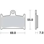 TRW MCB690 Front Brake Pads