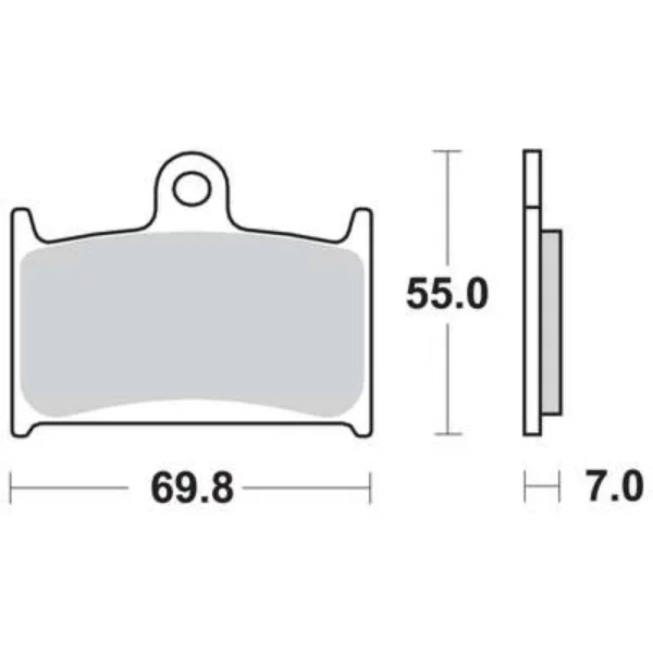TRW MCB690 Front Brake Pads