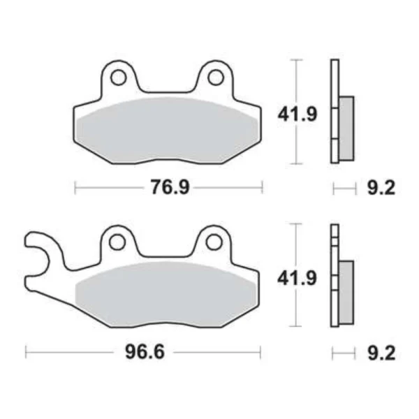 TRW MCB689 Front Brake Pads