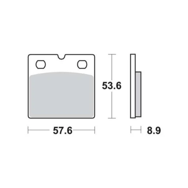 TRW MCB617 Front/Rear Brake Pads