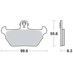 TRW MCB621SV Front Brake Pads