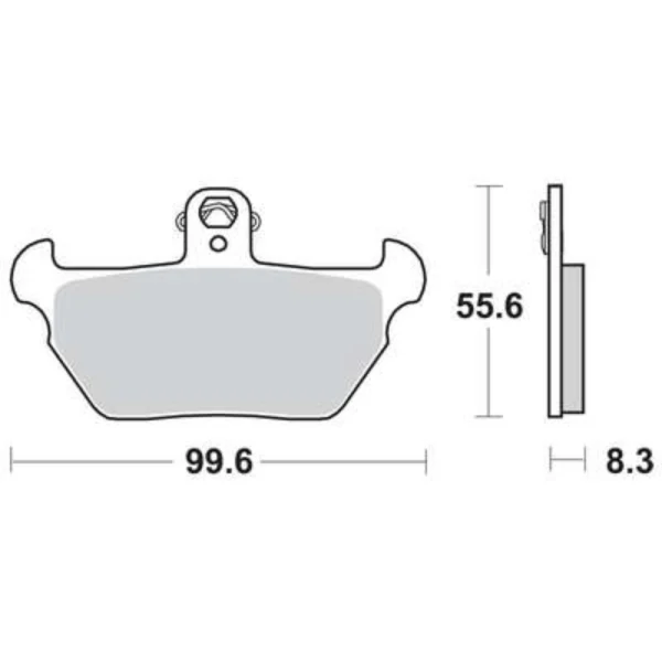 TRW MCB621SV Front Brake Pads
