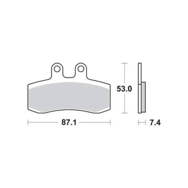TRW MCB652 Front Brake Pads