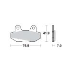 TRW MCB525 Front/Rear Brake Pads