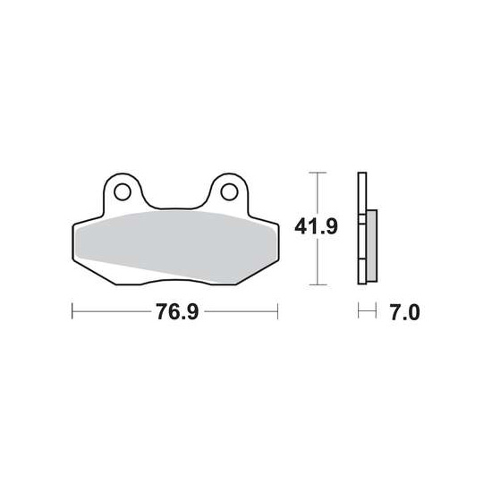 TRW MCB525 Front/Rear Brake Pads