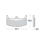 TRW MCB526 Front Brake Pads