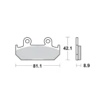 TRW MCB562 Front Brake Pads