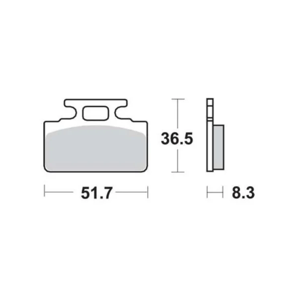TRW MCB589 Front/Rear Brake Pads