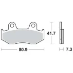 TRW MCB534 Front Brake Pads