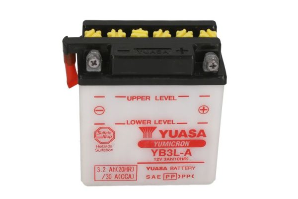 Yuasa YB3L-A 12V 3.2Ah 30A 99x57x111mm R+ Starting battery