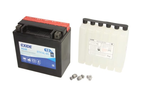 Exide YTX14L-BS 12V 12Ah 200A 150x87x145mm R+ Starting battery