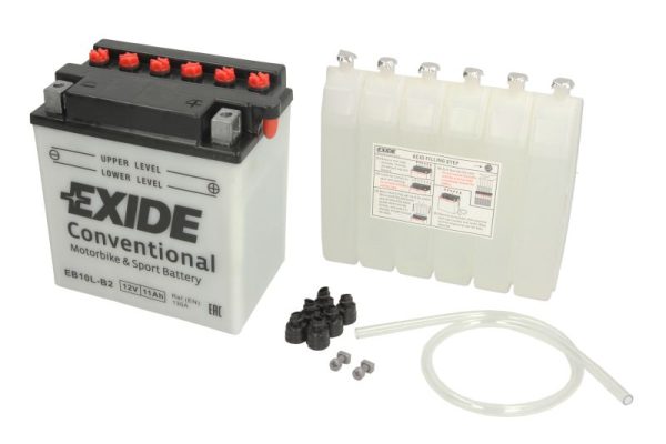 Exide YB10L-B2 12V 11Ah 130A 135x90x145mm R+ Starting battery