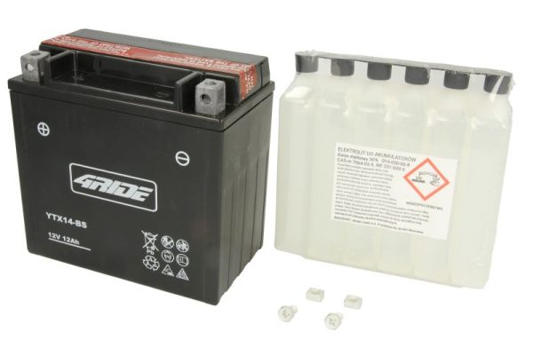 4 Ride YTX14-BS 12V 12.6Ah 200A 152x88x147mm L+ Starting battery