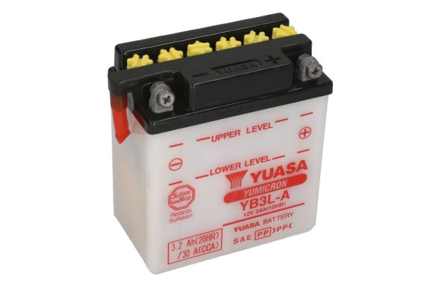 Yuasa YB3L-A 12V 3.2Ah 30A 99x57x111mm R+ Starting battery