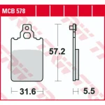 TRW MCB578 Front/Rear Brake Pads