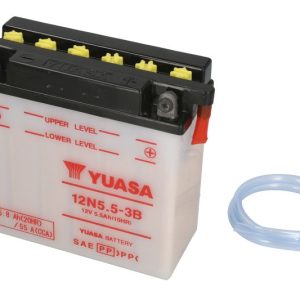 Yuasa 12N5.5-3B 12V 5.8Ah 55A 135x60x130mm R+ Starting battery