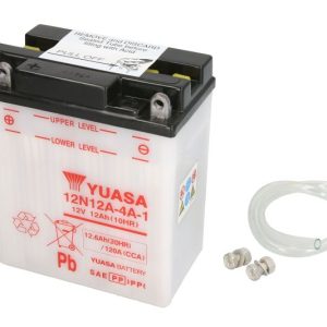 Yuasa 12N12A-4A-1 12V 12.6Ah 120A 134x80x160mm L+ Starting battery