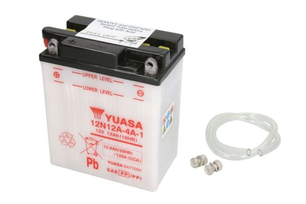 Yuasa 12N12A-4A-1 12V 12.6Ah 120A 134x80x160mm L+ Starting battery
