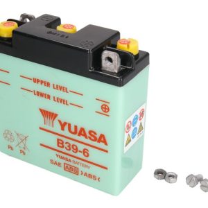 Yuasa B39-6 6V 7.4Ah N/AA 126x48x126mm R+ Starting battery