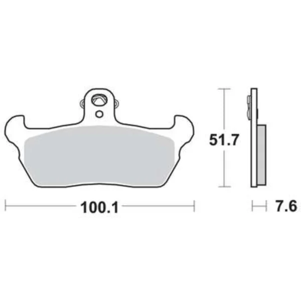 TRW MCB618 Front/Rear Brake Pads