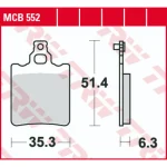 TRW MCB552 Front/Rear Brake Pads