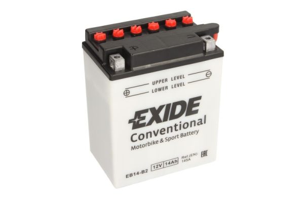 Exide YB14-B2 12V 14Ah 145A 134x89x166mm L+ Starting battery