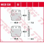 TRW MCB538SI Front/Rear Brake Pads