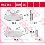 TRW MCB663 Front/Rear Brake Pads