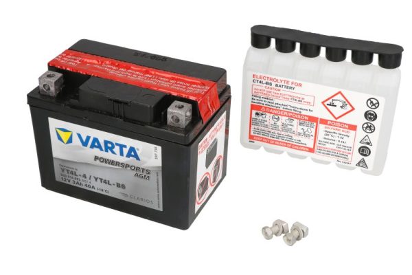 Varta YT4L-BS 12V 3Ah 40A 114x71x86mm R+ Starting battery