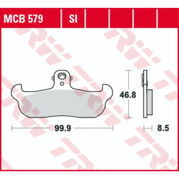 TRW MCB579 Front Brake Pads