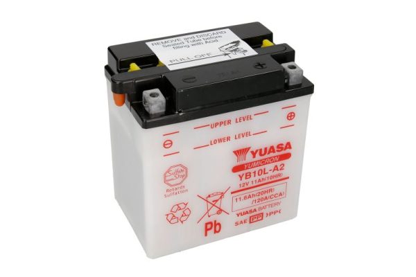 Yuasa YB10L-A2 12V 11.6Ah 120A 135x90x145mm R+ Starting battery