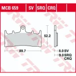 TRW MCB659 Front Brake Pads