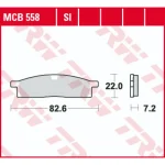 TRW MCB558SI Front Brake Pads